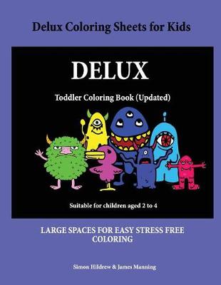 Book cover for Delux Coloring Sheets for Kids