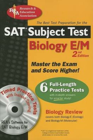 Cover of SAT Subject Test Biology E/M