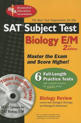 Book cover for SAT Subject Test Biology E/M