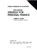 Cover of Work Book: Wb Strategy Personal Finance