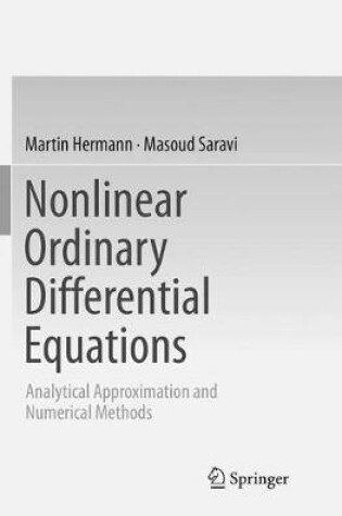 Cover of Nonlinear Ordinary Differential Equations