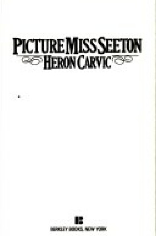 Cover of Picture Miss Seeton