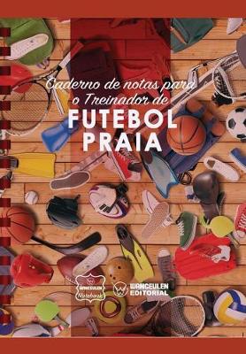 Book cover for Caderno de notas para o Treinador de Futebol Praia