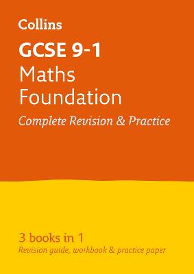 Book cover for GCSE 9-1 Maths Foundation All-in-One Complete Revision and Practice