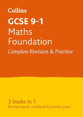 Cover of GCSE 9-1 Maths Foundation All-in-One Complete Revision and Practice