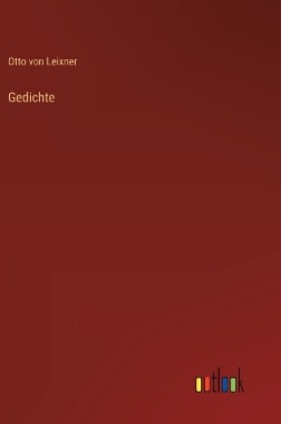 Cover of Gedichte