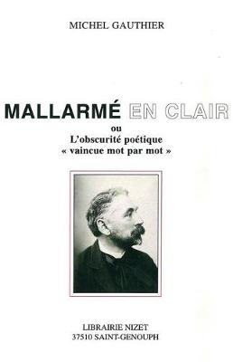 Book cover for Mallarme En Clair