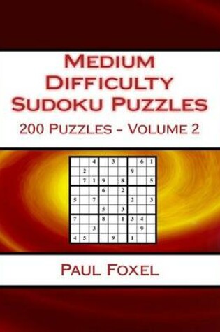 Cover of Medium Difficulty Sudoku Puzzles Volume 2