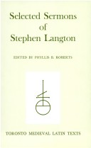 Cover of Selected Sermons