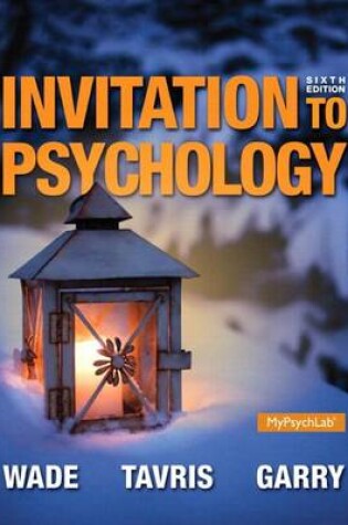 Cover of Invitation to Psychology Plus New Mylab Psychology with Pearson Etext -- Access Card Package