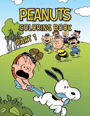 Book cover for Peanuts Coloring Book Part 1