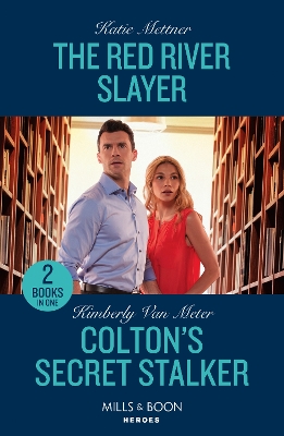 Book cover for The Red River Slayer / Colton's Secret Stalker