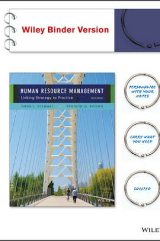 Cover of Human Resource Management, Binder Ready Version