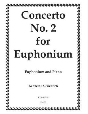 Book cover for Concerto No. 2 for Euphonium