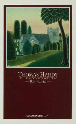 Book cover for Thomas Hardy: The Poetry of Perception