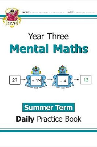 Cover of New KS2 Mental Maths Daily Practice Book: Year 3 - Summer Term