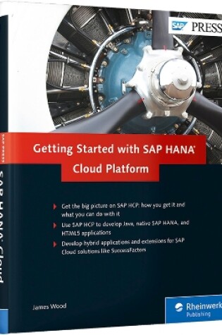 Cover of Getting Started with SAP HANA Cloud Platform