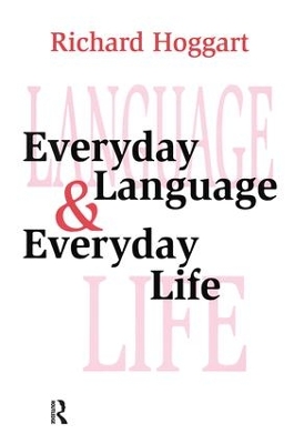Book cover for Everyday Language and Everyday Life