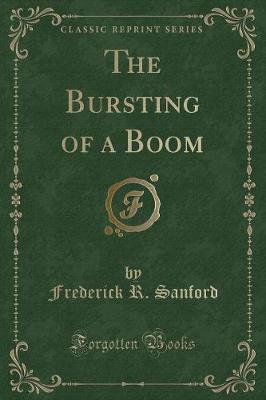 Book cover for The Bursting of a Boom (Classic Reprint)