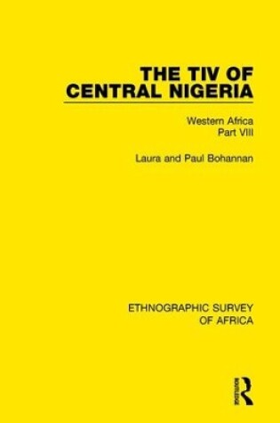 Cover of The Tiv of Central Nigeria