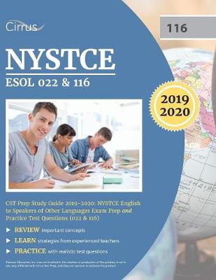 Book cover for NYSTCE ESOL 022 & 116 CST Prep Study Guide 2019-2020