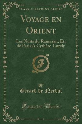 Book cover for Voyage En Orient, Vol. 2