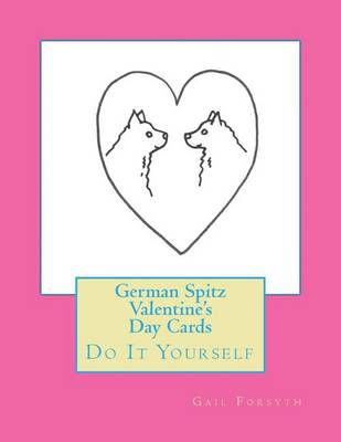 Book cover for German Spitz Valentine's Day Cards