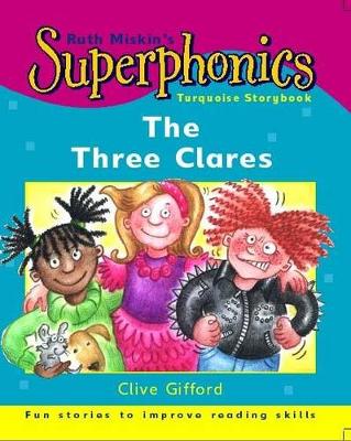 Book cover for Turquoise Storybook: The Three Clares