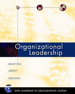 Book cover for Organizational Leadership