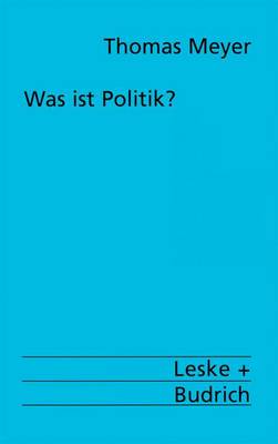 Book cover for Was Ist Politik?