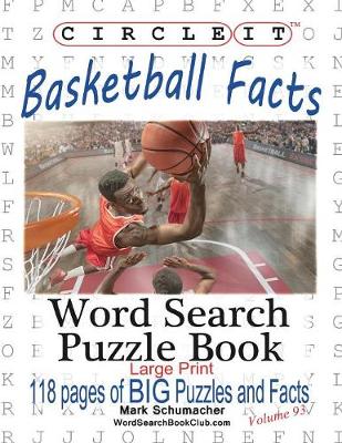 Book cover for Circle It, Basketball Facts, Word Search, Puzzle Book