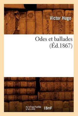 Book cover for Odes Et Ballades, (Ed.1867)