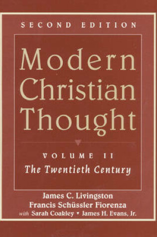 Cover of Modern Christian Thought, Volume II