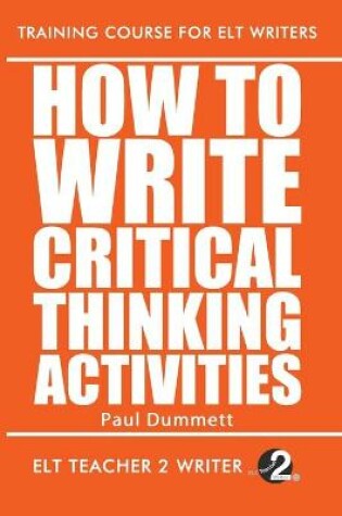 Cover of How To Write Critical Thinking Activities