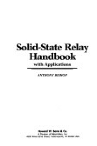 Cover of Solid-state Relay Handbook with Applications