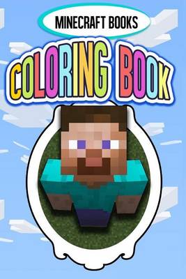 Book cover for Minecraft Coloring Book, Volume 1