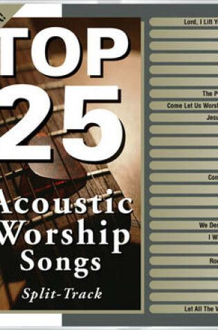 Cover of Top 25 Acoustic Worship Songs