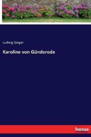 Cover of Karoline von Günderode