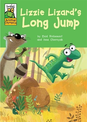 Book cover for Lizzie Lizard's Long Jump