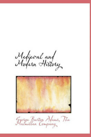 Cover of Medieval and Modern History