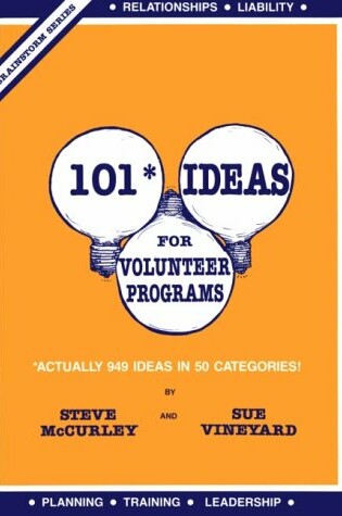Cover of One Hundred & One Ideas for Volunteer Programs
