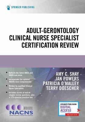 Book cover for Adult-Gerontology Clinical Nurse Specialist Certification Review