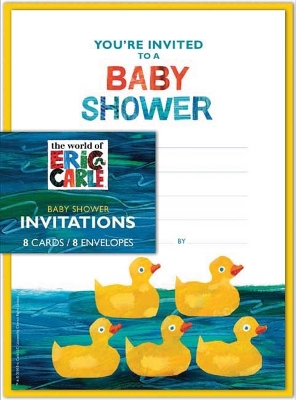 Book cover for The World of Eric Carle(TM) Baby Shower Invitations