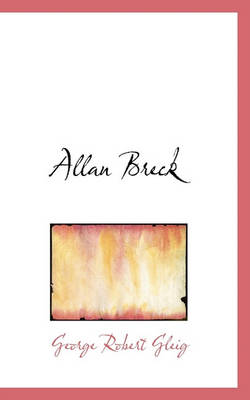 Book cover for Allan Breck