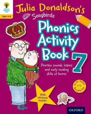 Cover of Julia Donaldson's Songbirds Phonics Activity Book 7