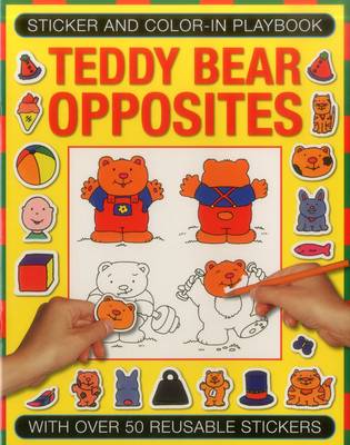 Cover of Stricker and Colour-in Playbook: Teddy Bear Opposites