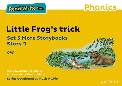 Book cover for Read Write Inc Phonics: Yellow Set 5 More Storybook 9 Little Frog's trick