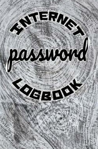 Cover of internet password logbook