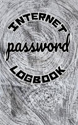 Book cover for internet password logbook