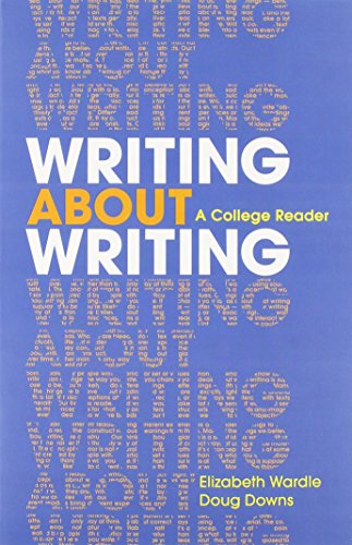 Book cover for Writing about Writing & Writing and Revising